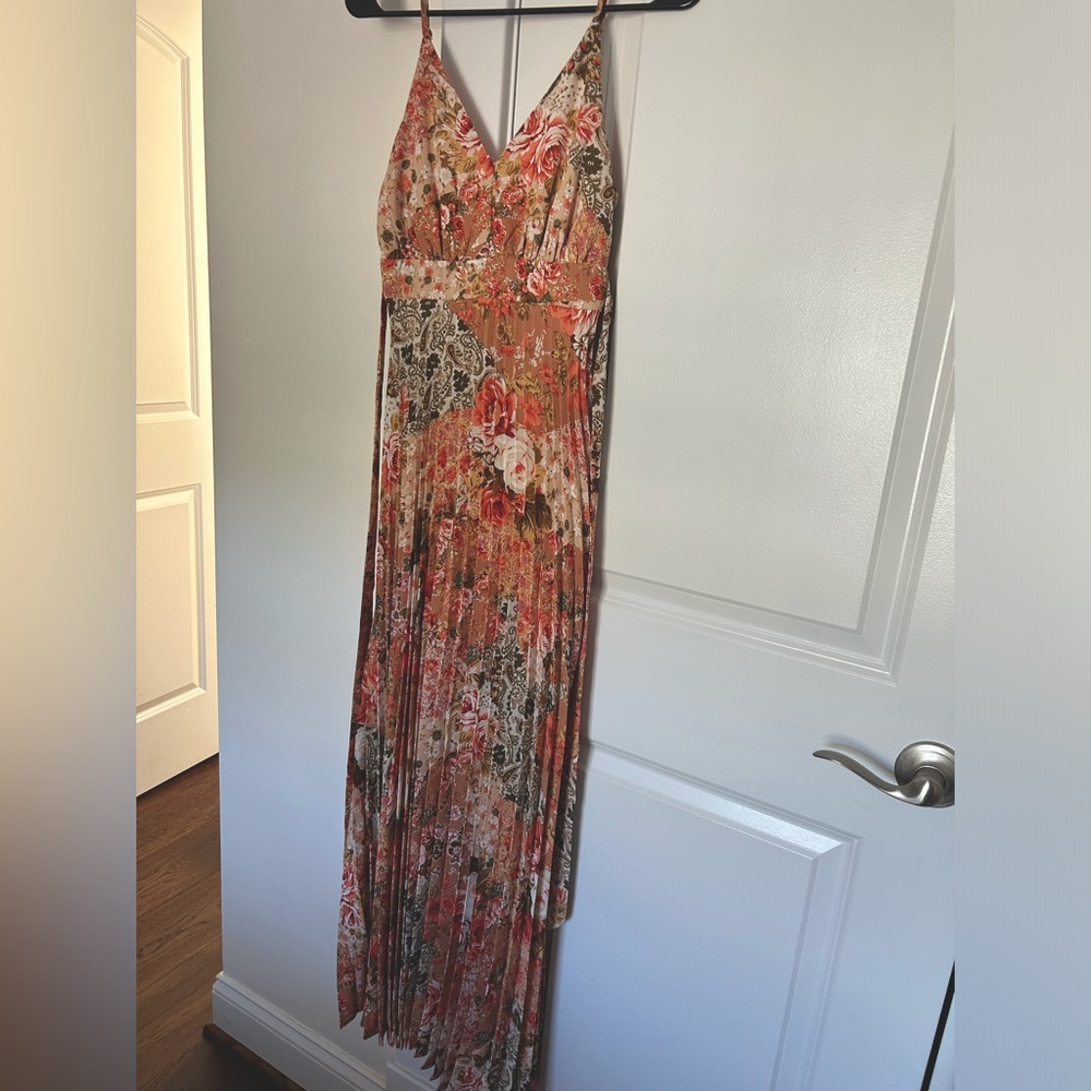 Jessica Simpson long floral dress